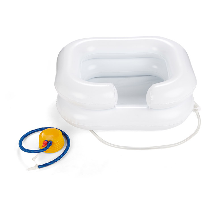 Patient inflatable hair wash sink hosptal hair salon wash basins 